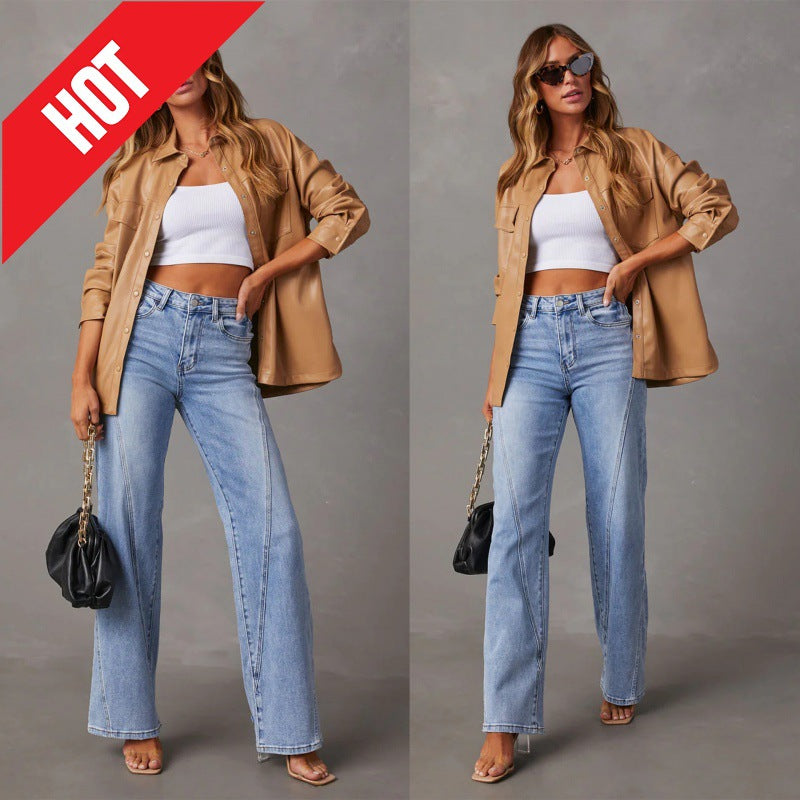 Sky Blue Denim Jeans