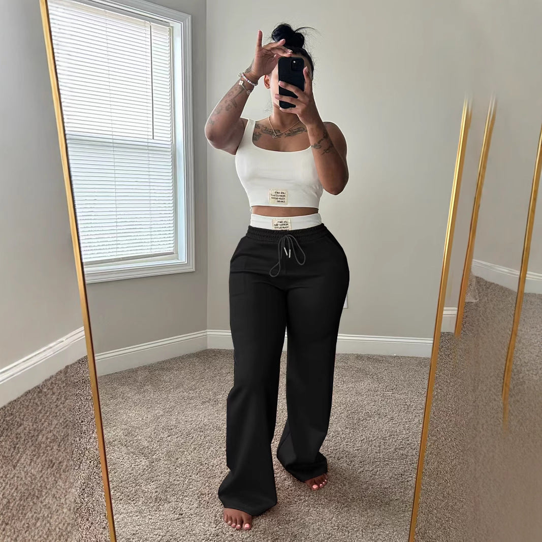 Two Piece Color Block Set