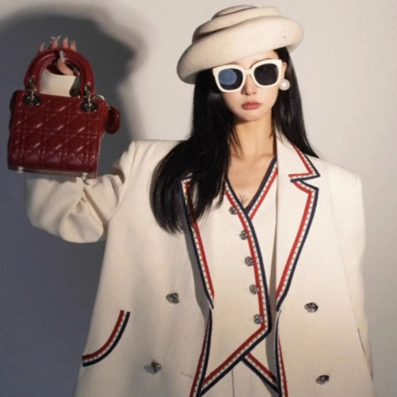 Three Piece Classy Chic Trouser Set