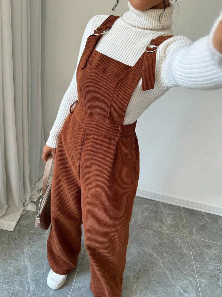 Loose-Fit Stylish Overalls