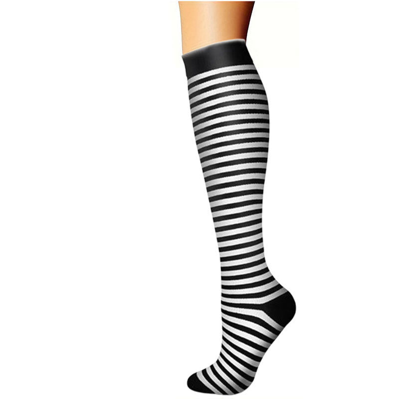 Women's Printed Compression Socks For Leg Pain