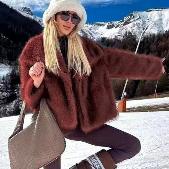 Rich Auntie Faux Fur