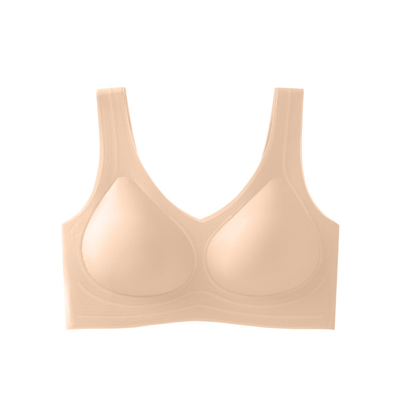 Latex Seamless Supportive Bra