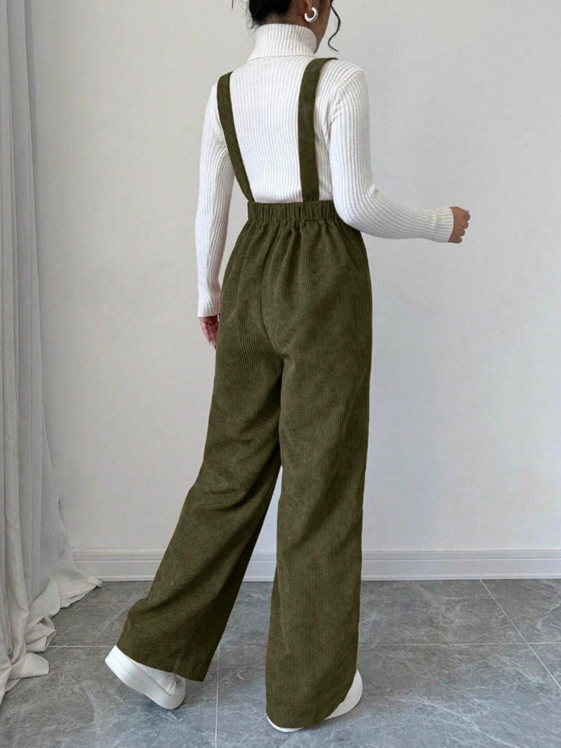 Loose-Fit Stylish Overalls