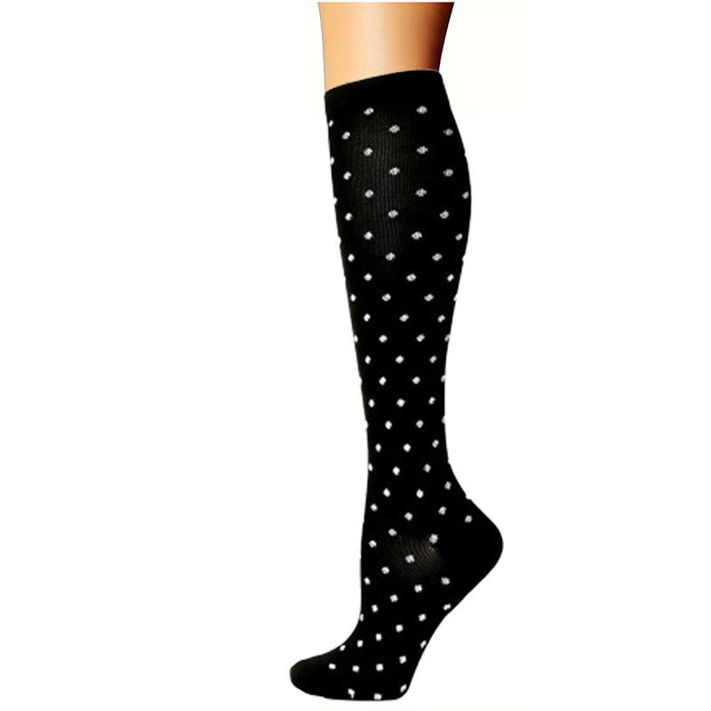 Women's Printed Compression Socks For Leg Pain
