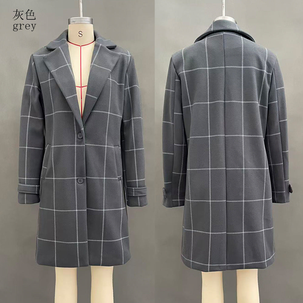Mid-Length Collard Coat