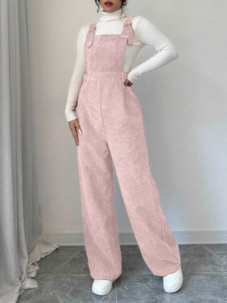 Loose-Fit Stylish Overalls