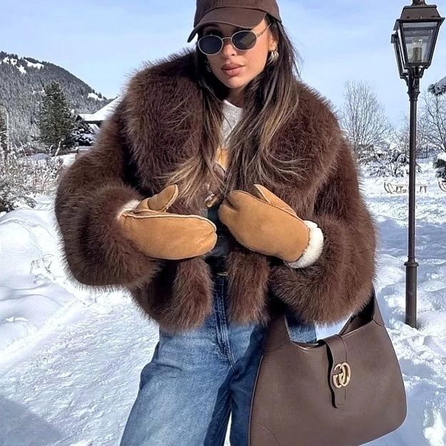 Rich Auntie Faux Fur