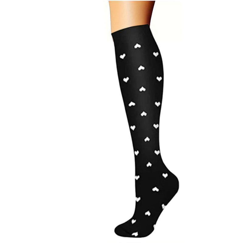 Women's Printed Compression Socks For Leg Pain