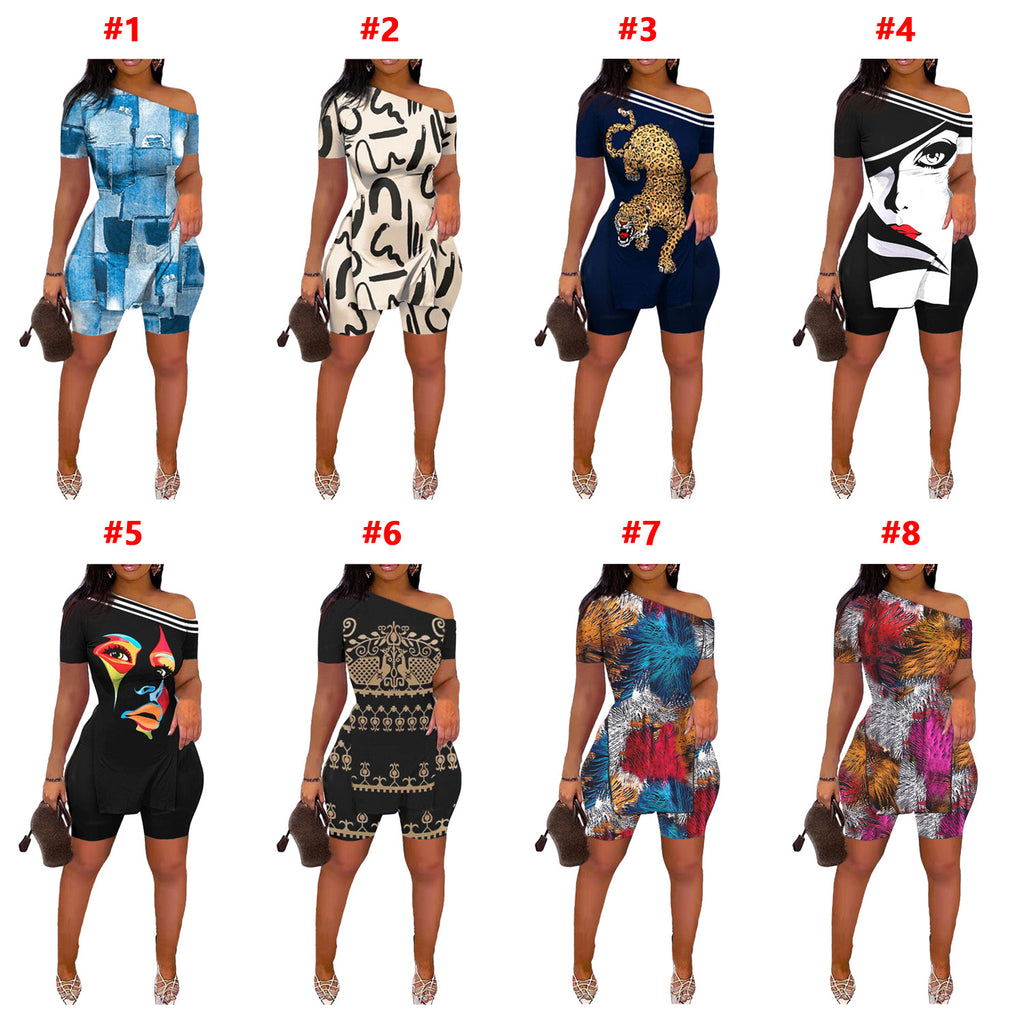 Shirt And Short Printed Sets
