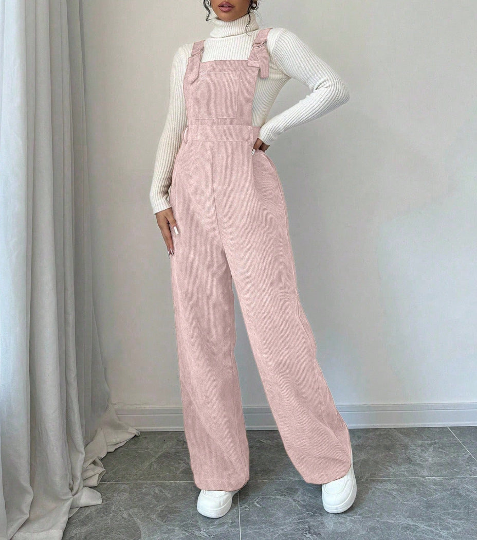 Loose-Fit Stylish Overalls