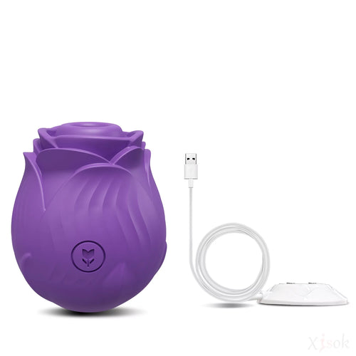 Blooming Pleasure: The Ultimate Rose Sucking Vibrator for Women & Couples 🌹💜