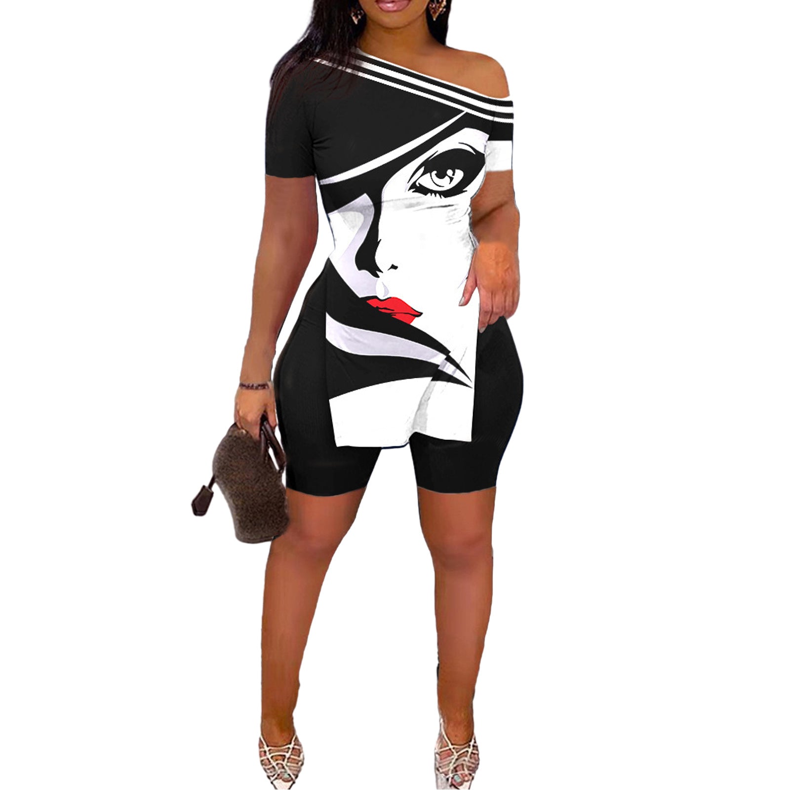 Shirt And Short Printed Sets
