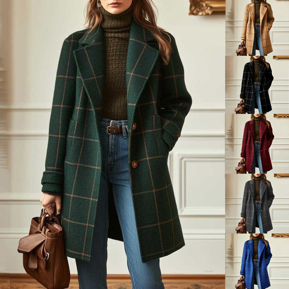 Mid-Length Collard Coat