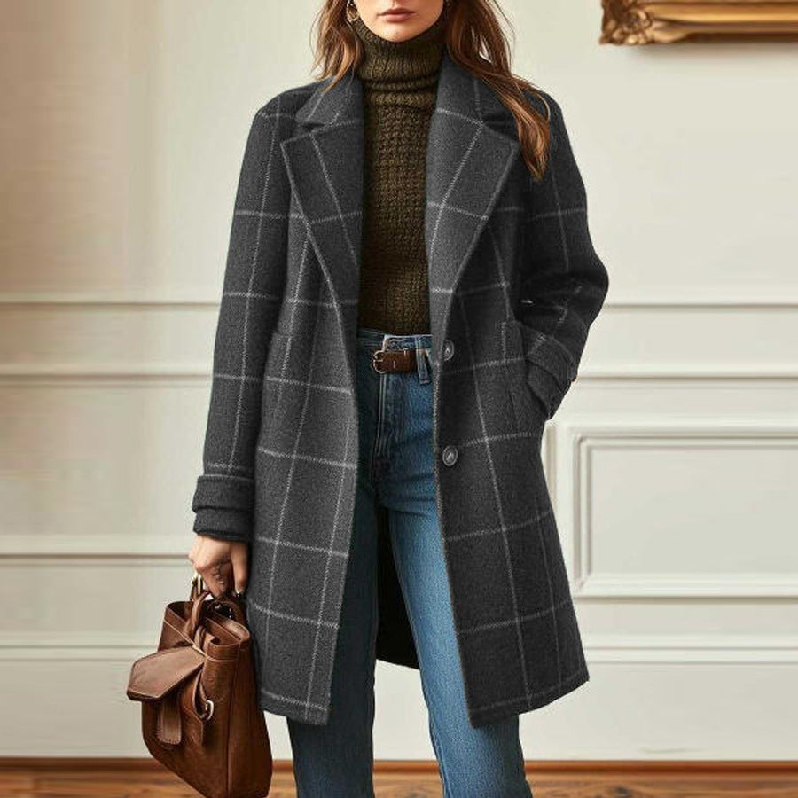 Mid-Length Collard Coat
