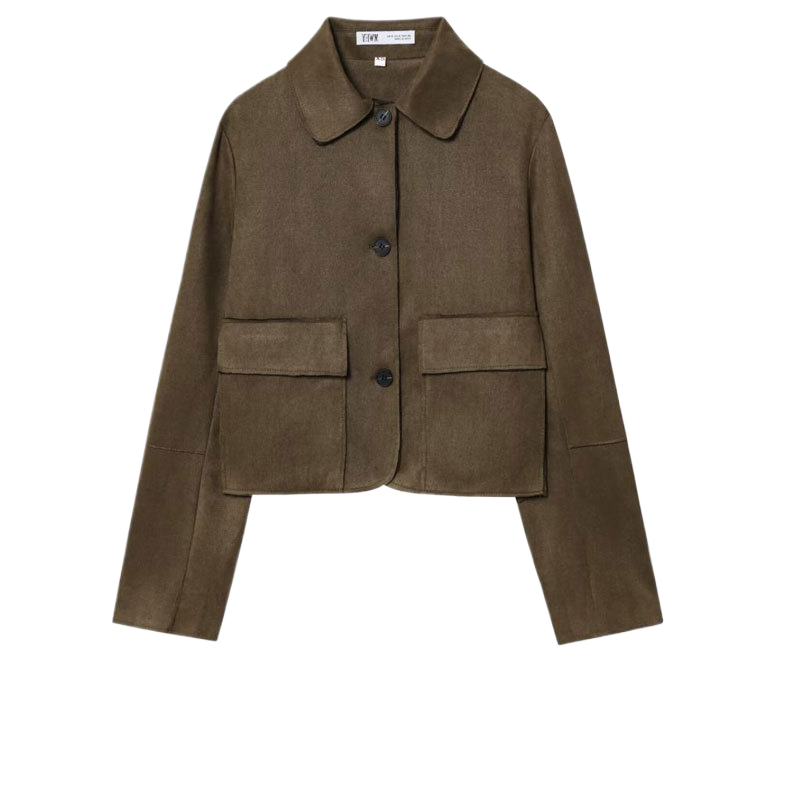 Suede Like Jacket