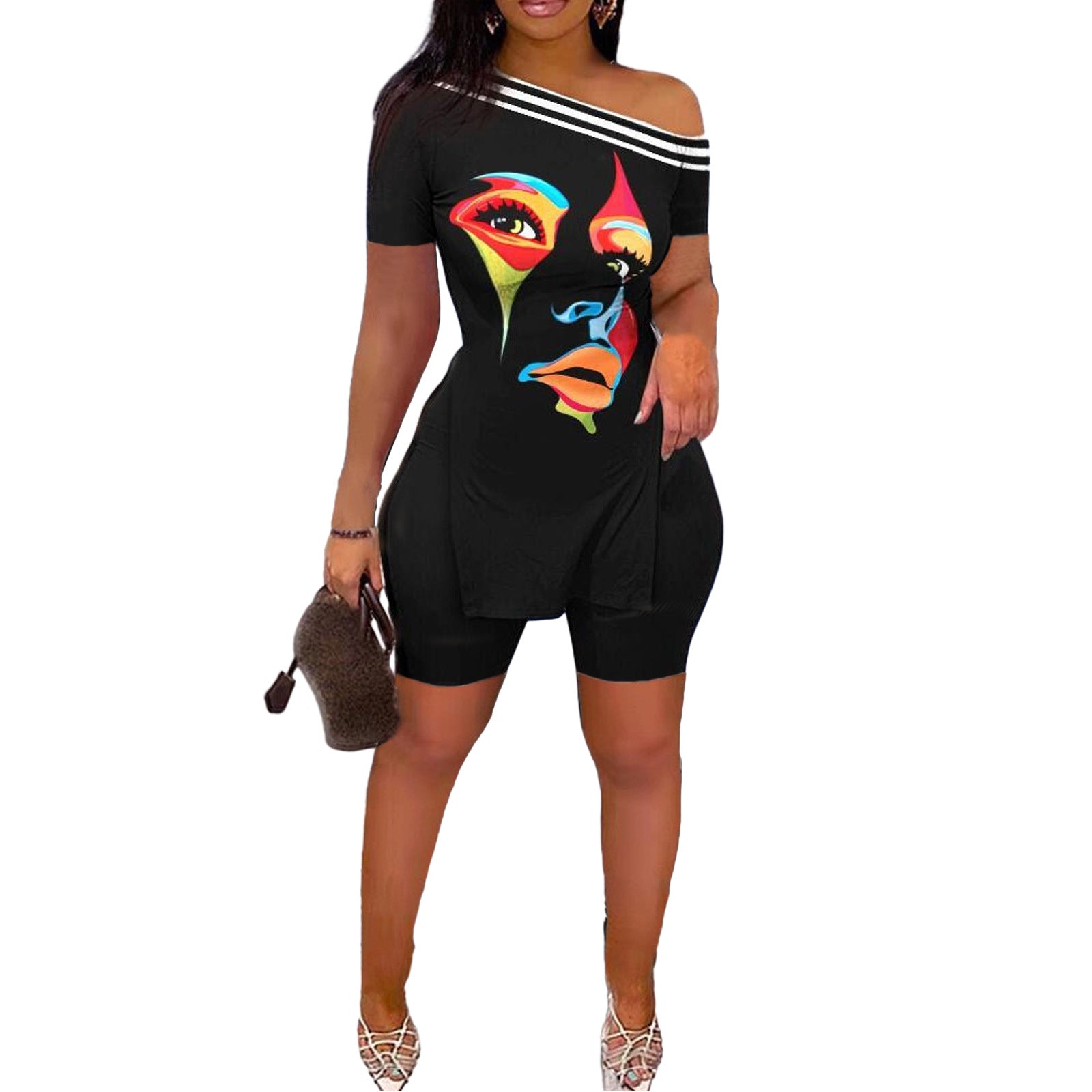 Shirt And Short Printed Sets