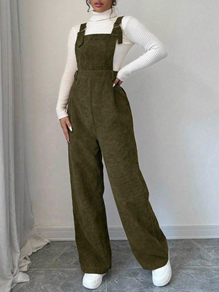 Loose-Fit Stylish Overalls
