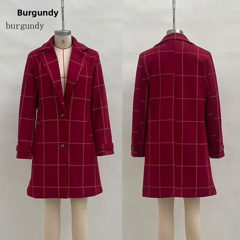 Mid-Length Collard Coat