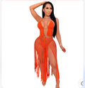 Sunkissed Net Swimsuit Dress