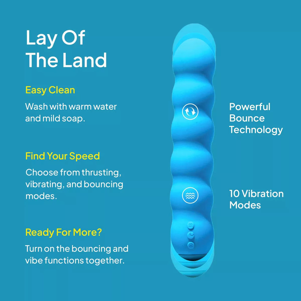Get Ready to Elevate Your Pleasure with the Hello Cake Bounce Vibe Thrusting Vibrator! 🍰✨
