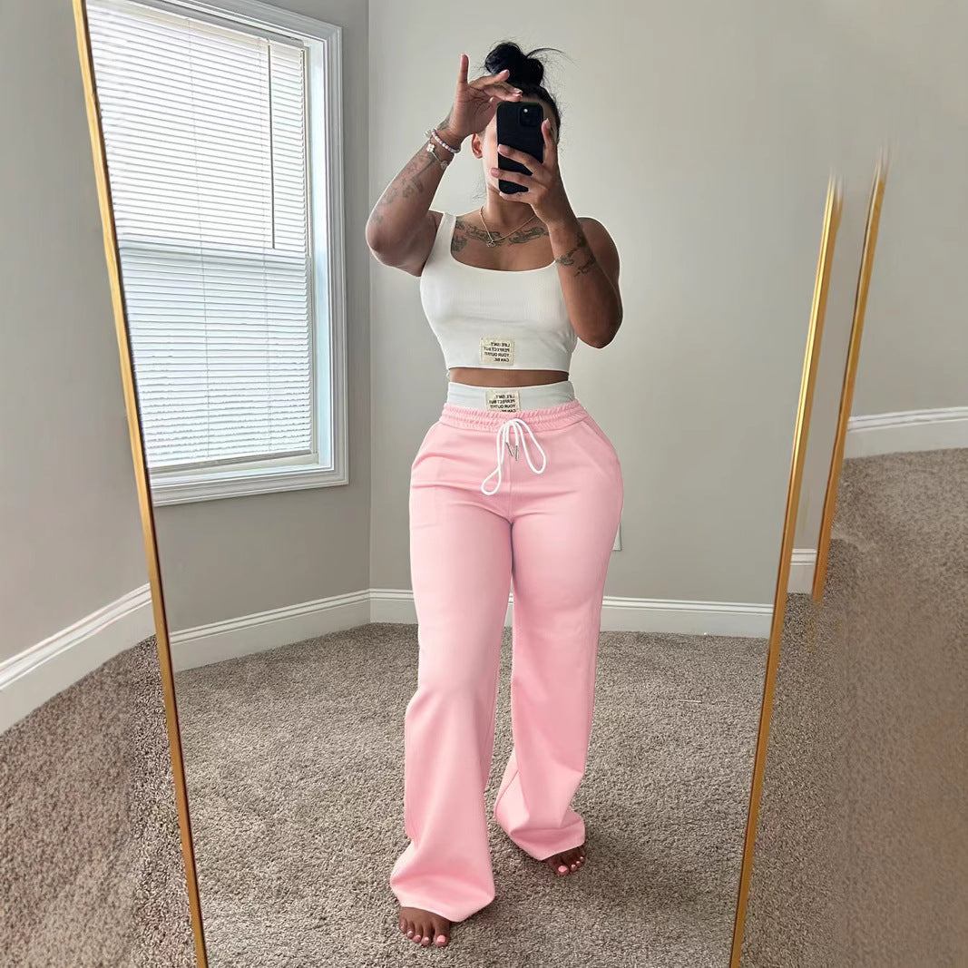 Two Piece Color Block Set