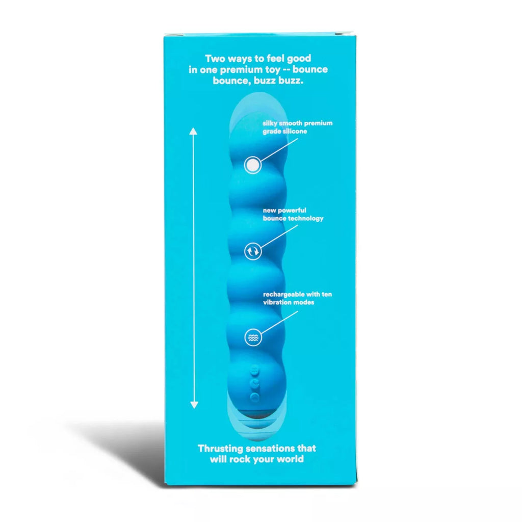 Get Ready to Elevate Your Pleasure with the Hello Cake Bounce Vibe Thrusting Vibrator! 🍰✨