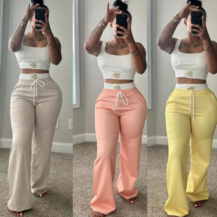 Two Piece Color Block Set