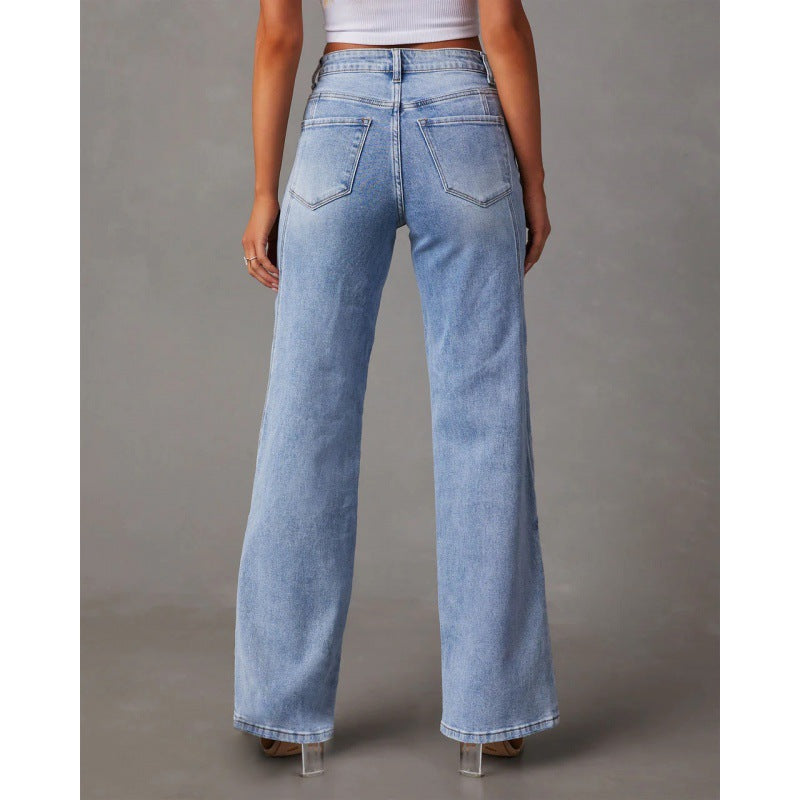 Sky Blue Denim Jeans