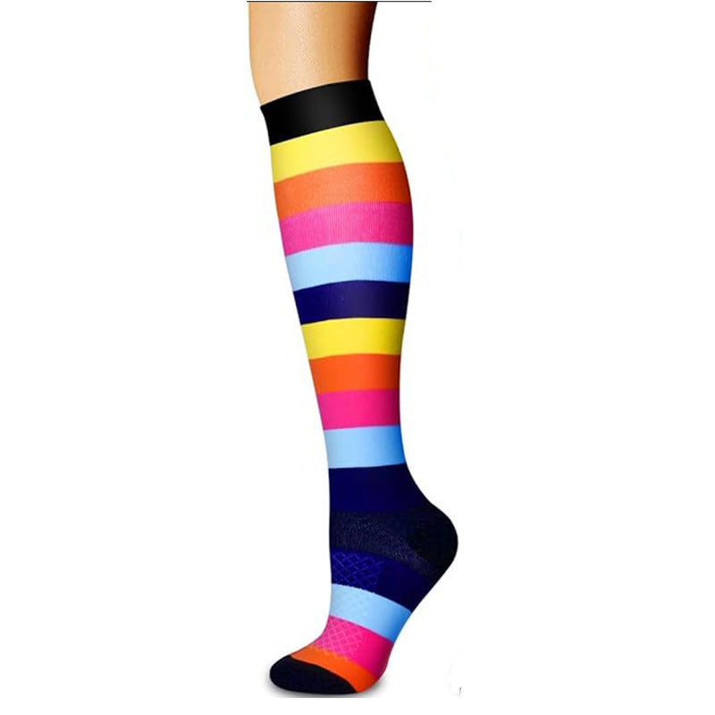 Women's Printed Compression Socks For Leg Pain