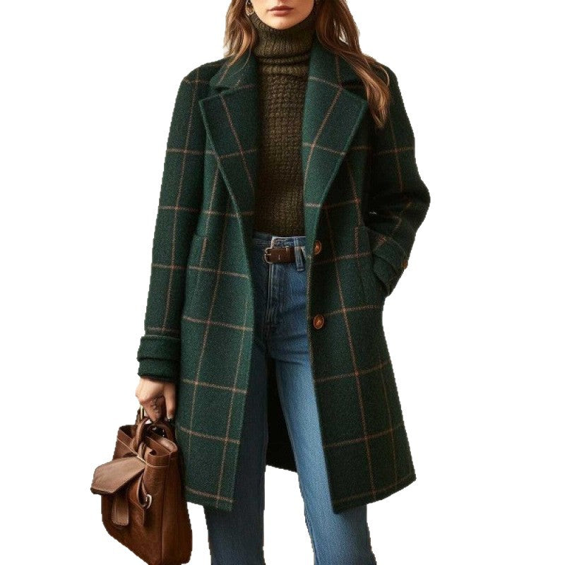 Mid-Length Collard Coat