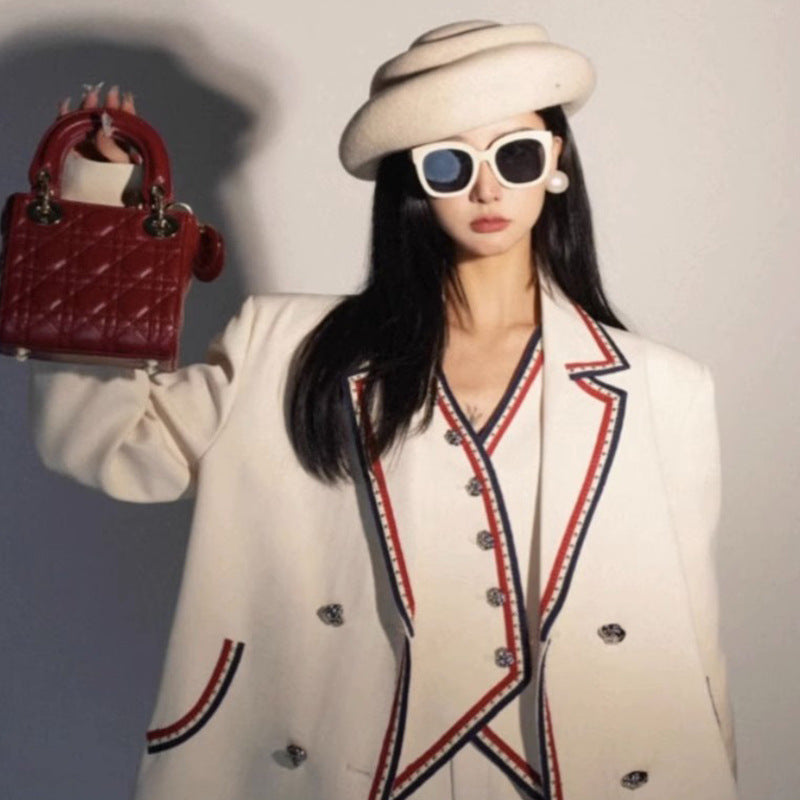 Three Piece Classy Chic Trouser Set