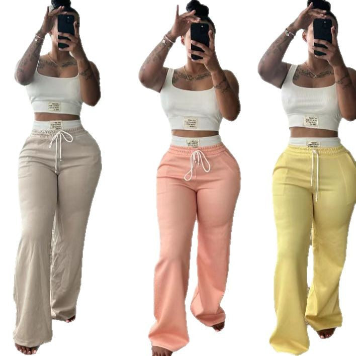 Two Piece Color Block Set