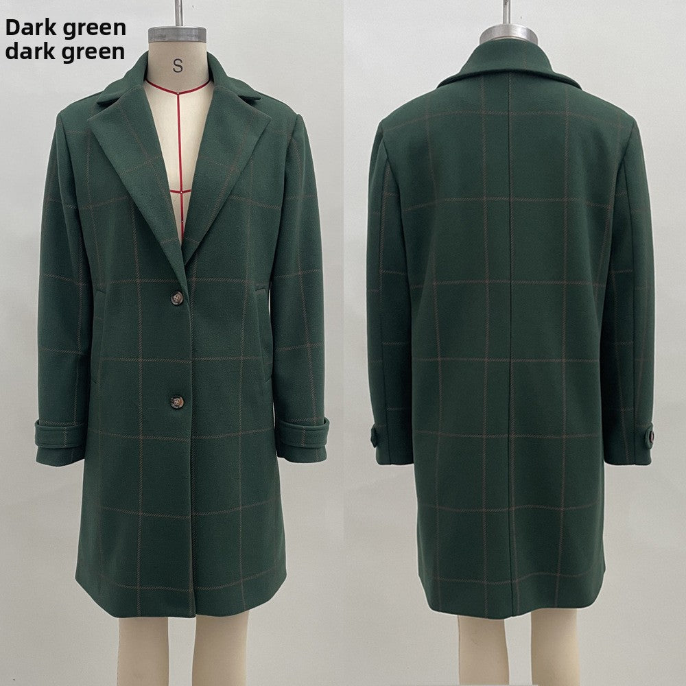 Mid-Length Collard Coat