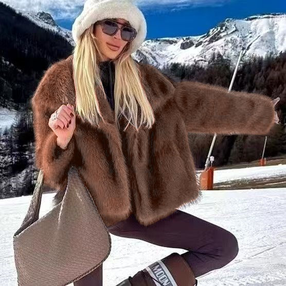 Rich Auntie Faux Fur