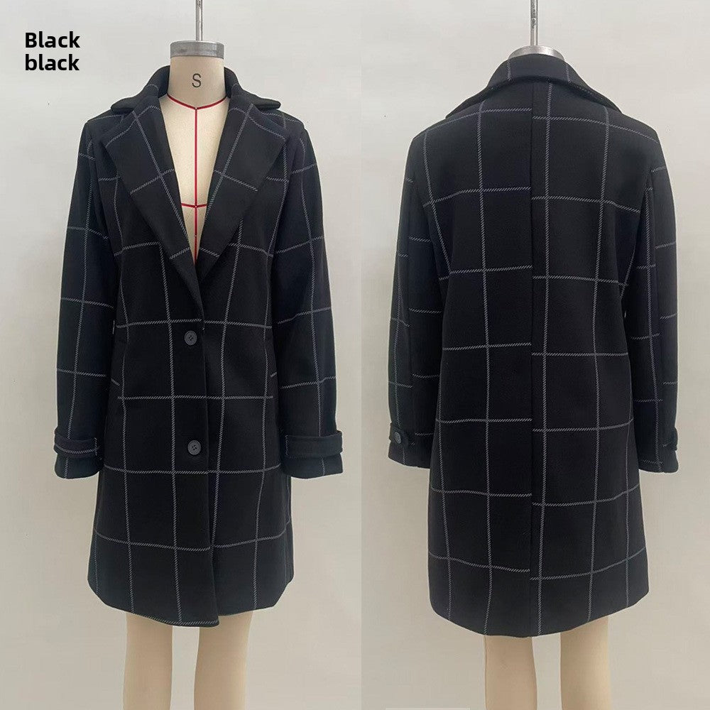 Mid-Length Collard Coat