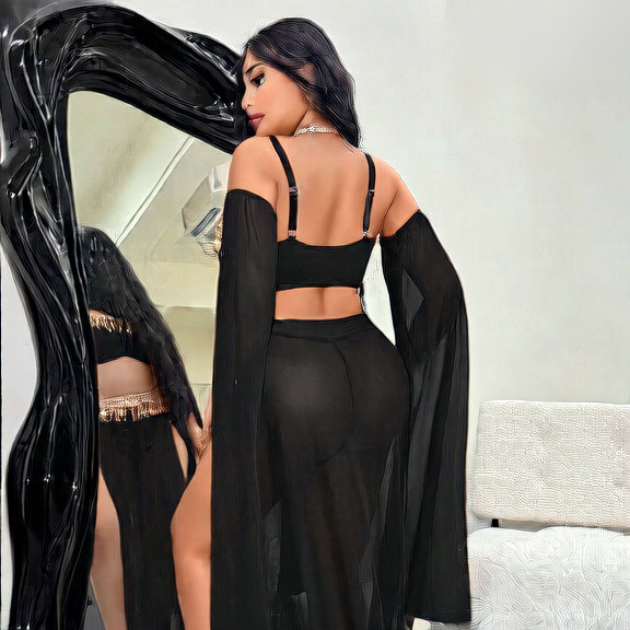 Thick Women Lingerie Set